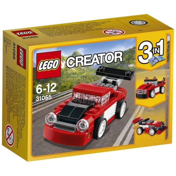 LEGO Creator 31055 Le Bolide rouge