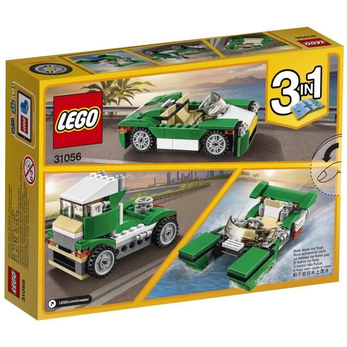 LEGO Creator 31056 Décapotable verte