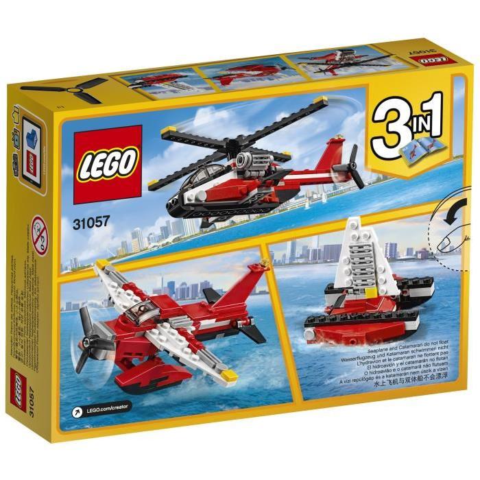 LEGO Creator 31057 L'Hélicoptere rouge