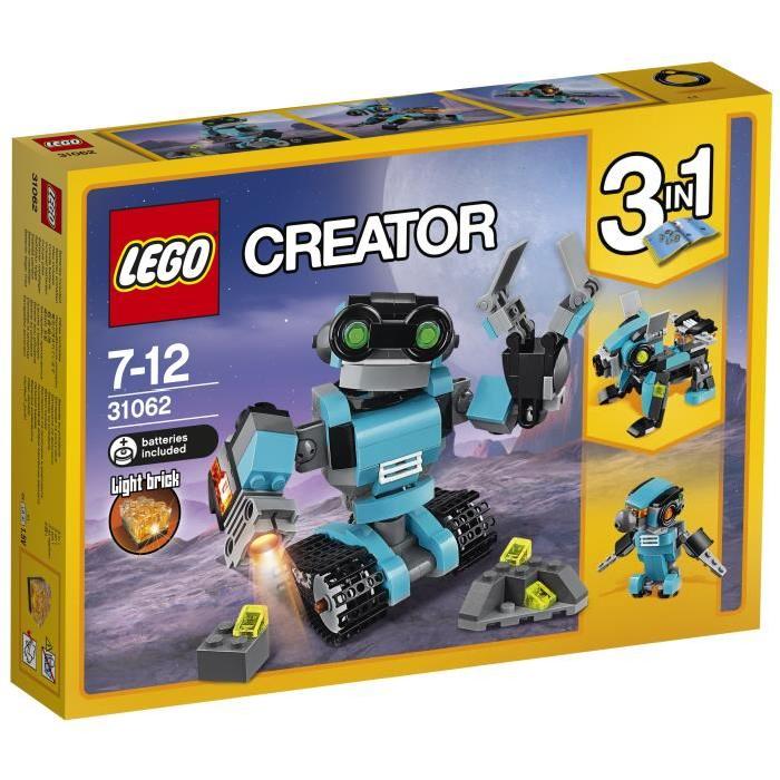 LEGO Creator 31062 Le Robot explorateur