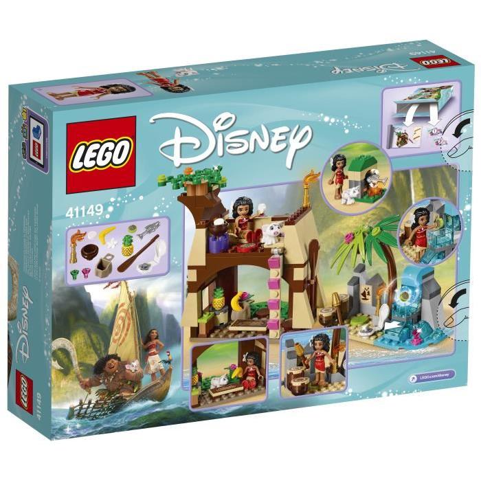 LEGO  Disney Vaiana 41149 L'Aventure sur l'Île de Vaiana