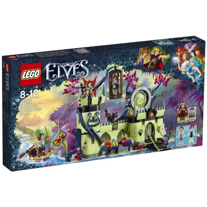 LEGO Elves 41188 L'Évasion de la Forteresse du Roi Gobelin