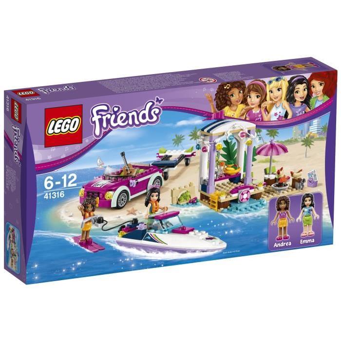 LEGO Friends 41316 Le Transporteur Hors-Bord d'Andrea