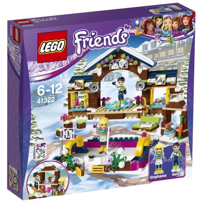 LEGO Friends 41322 La Patinoire de la Station de Ski