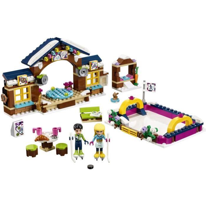 LEGO Friends 41322 La Patinoire de la Station de Ski