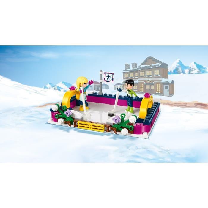 LEGO Friends 41322 La Patinoire de la Station de Ski