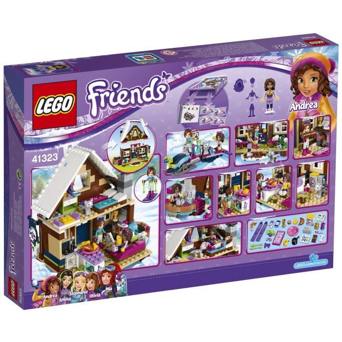 LEGO Friends 41323 Le Chalet de la Station de Ski