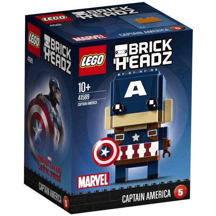 LEGO BrickHeadz 41589 Captain America