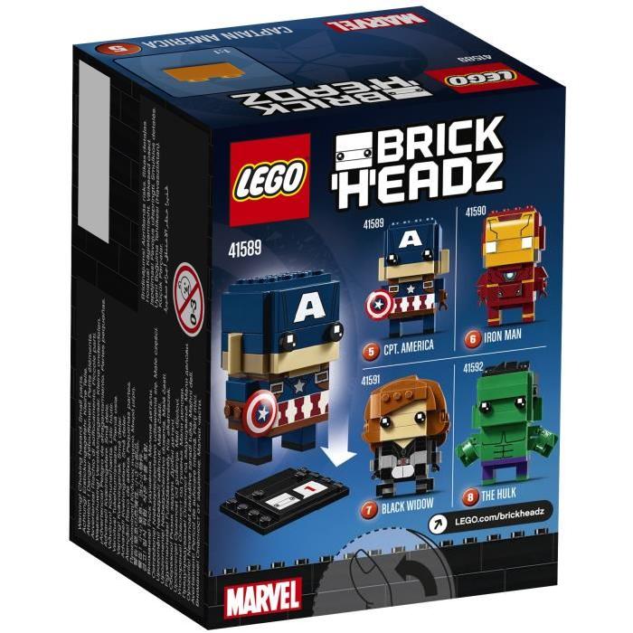 LEGO BrickHeadz 41589 Captain America