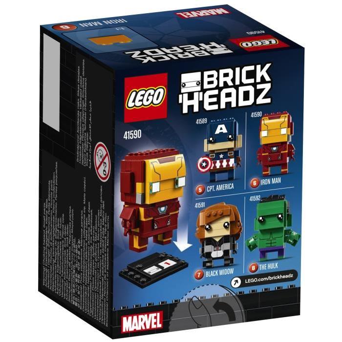 LEGO BrickHeadz 41590 Iron Man