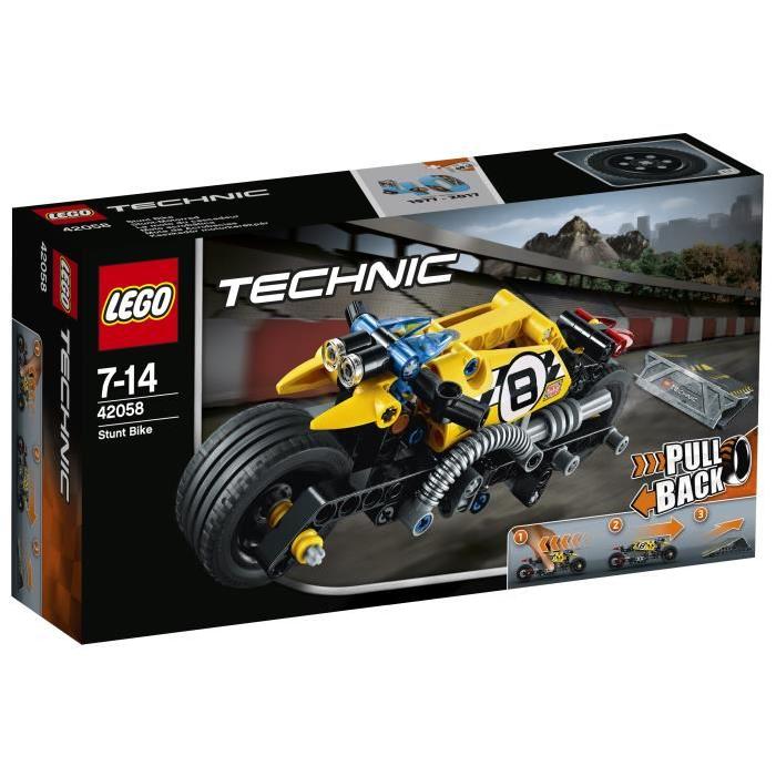 LEGO Technic 42058 La Moto du Cascadeur