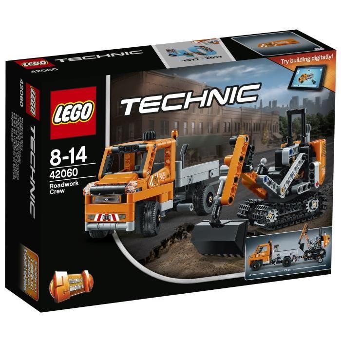 LEGO Technic 42060 L'Équipe de Réparation routiere