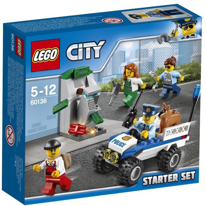 LEGO City 60136 Ensemble de Démarrage de la Police