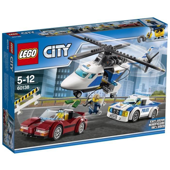 LEGO City 60138 La Course en Hélicoptere