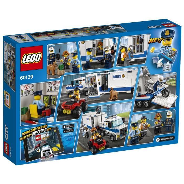 LEGO City 60139 Le Poste de Commande mobile