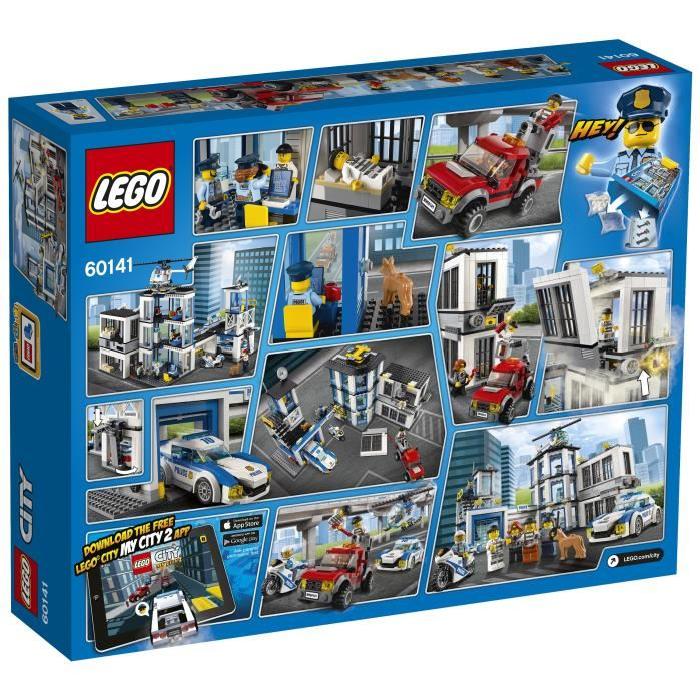 LEGO City 60141 Le Commissariat de Police