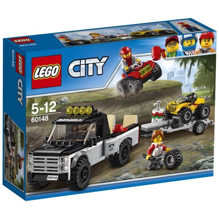 LEGO City 60148 L'Équipe de Course Tout-Terrain