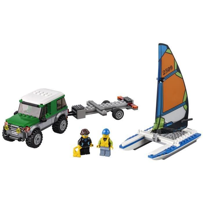 LEGO City 60149 Le 4x4 avec Catamaran