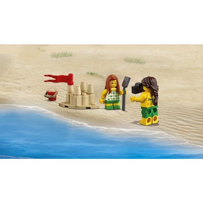 LEGO City 60153 Ensemble de Figurines de la plage