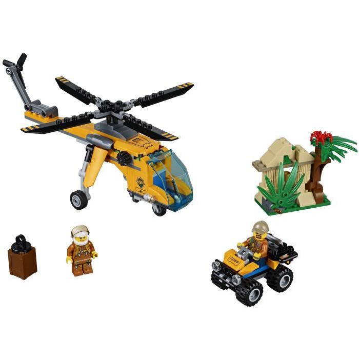 LEGO City 60158 L'Hélicoptere de la Jungle