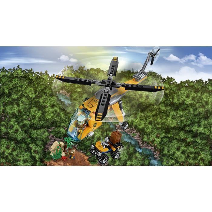 LEGO City 60158 L'Hélicoptere de la Jungle