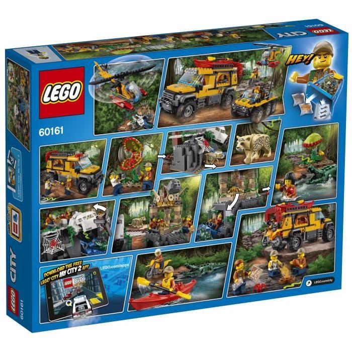 LEGO City 60161 Exploration de la Jungle