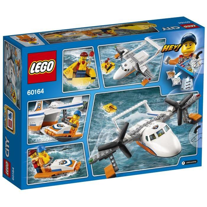 LEGO City 60164 L'Hydravion de Secours en Mer