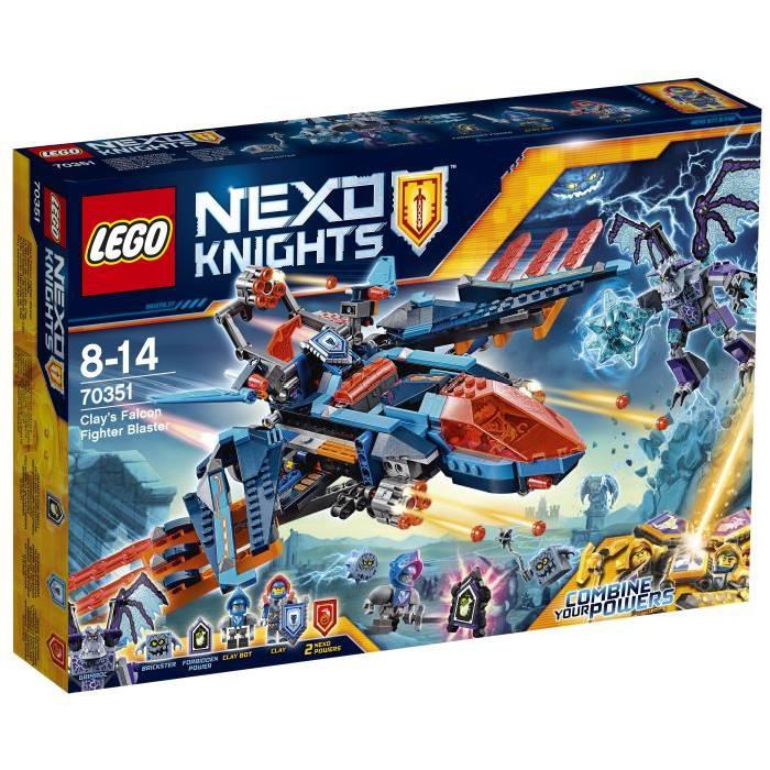 LEGO Nexo Knights 70351 Le Faucon de Combat de Clay