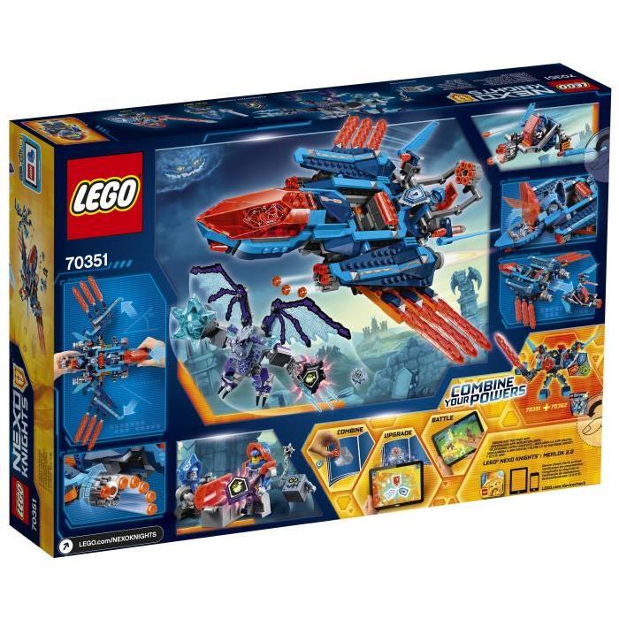 LEGO Nexo Knights 70351 Le Faucon de Combat de Clay