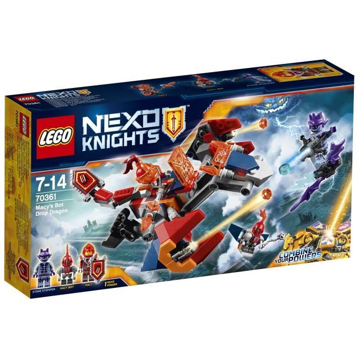 LEGO Nexo Knights 70361 Le Dragon-Robot de Macy