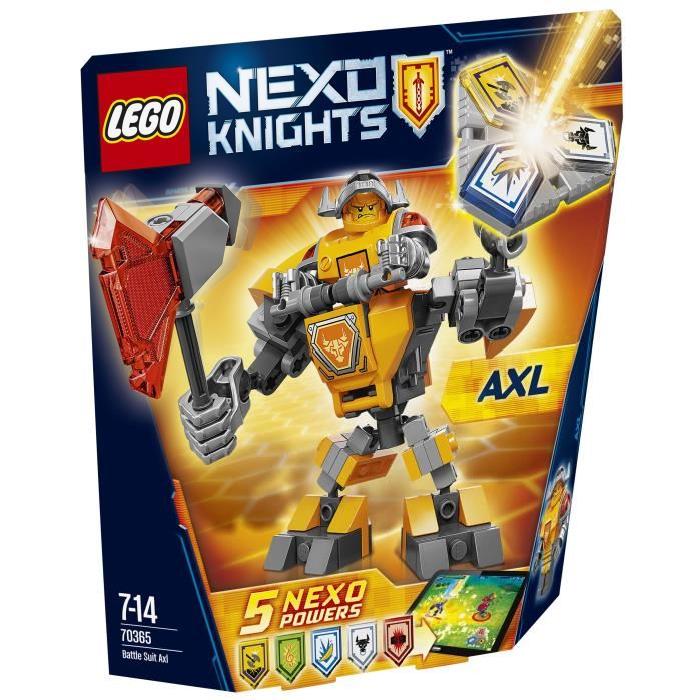 LEGO Nexo Knights 70365 La Super Armure d'Axl