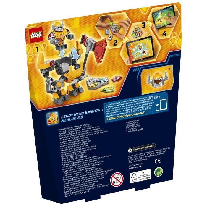 LEGO Nexo Knights 70365 La Super Armure d'Axl