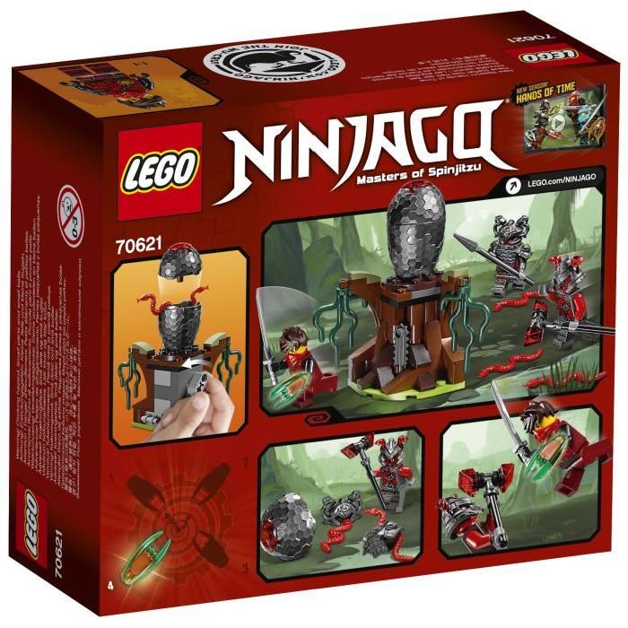 LEGO Ninjago 70621 L'Attaque des Guerriers Vermillion