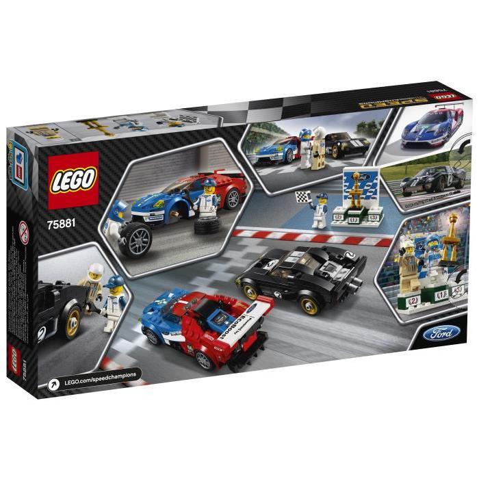 LEGO Speed Champions 75881 Ford GT 2016 et Ford GT40 1966