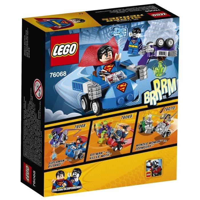 LEGO Super Heroes 76068 Mighty Superman contre Bizarro