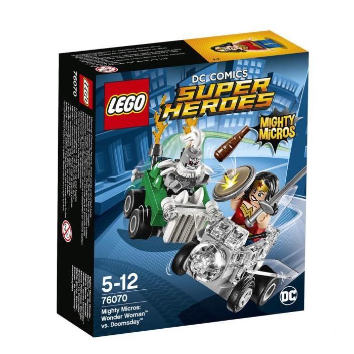 LEGO Super Heroes 76070 Mighty Wonder Woman contre Doomsday