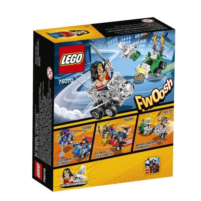 LEGO Super Heroes 76070 Mighty Wonder Woman contre Doomsday