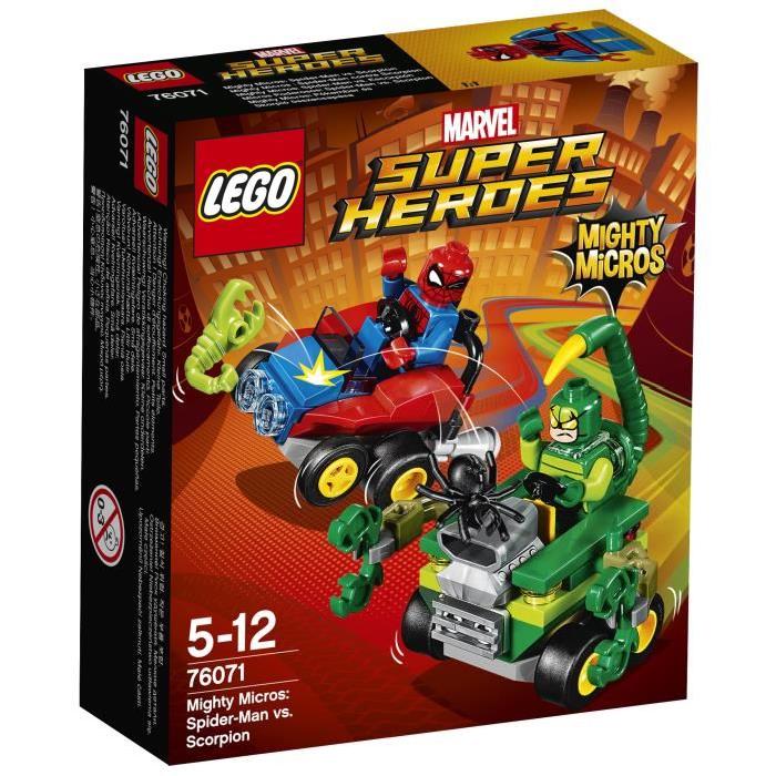 LEGO Super Heroes 76071 Mighty Spider-Man contre Scorpion