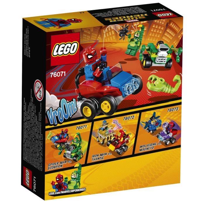 LEGO Super Heroes 76071 Mighty Spider-Man contre Scorpion