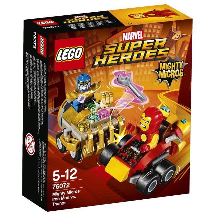 LEGO Super Heroes 76072 Mighty Iron-Man contre Thanos