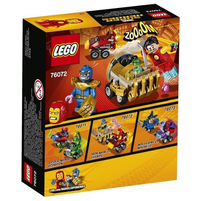 LEGO Super Heroes 76072 Mighty Iron-Man contre Thanos