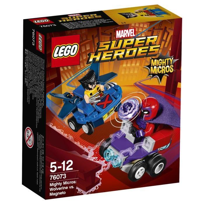 LEGO Super Heroes 76073 Mighty Wolverine contre Magneto