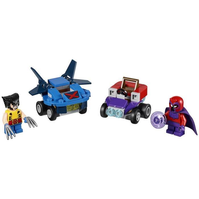 LEGO Super Heroes 76073 Mighty Wolverine contre Magneto