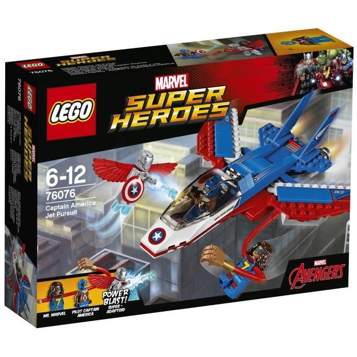 LEGO Super Heroes 76076 L'Avion de Captain America