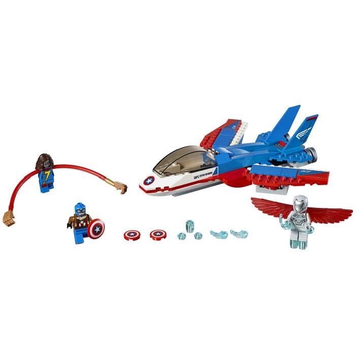 LEGO Super Heroes 76076 L'Avion de Captain America