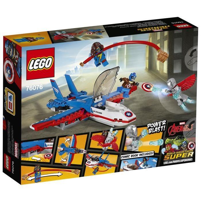 LEGO Super Heroes 76076 L'Avion de Captain America