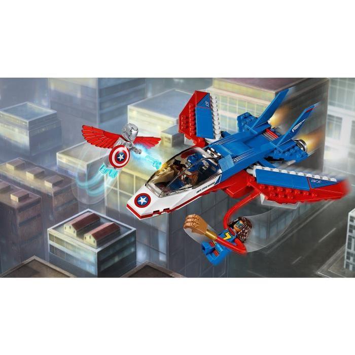 LEGO Super Heroes 76076 L'Avion de Captain America