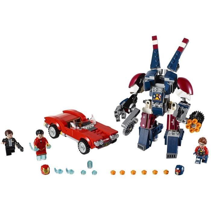 LEGO Super Heroes 76077 Iron-Man : l'Attaque de Detroit Steel