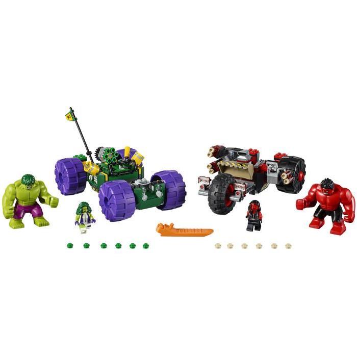 LEGO Super Heroes 76078 Hulk contre Hulk rouge