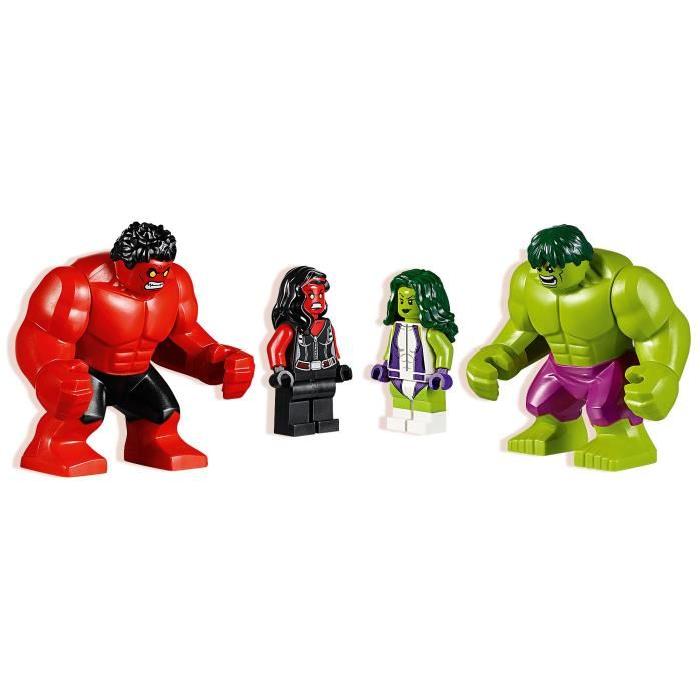 LEGO Super Heroes 76078 Hulk contre Hulk rouge